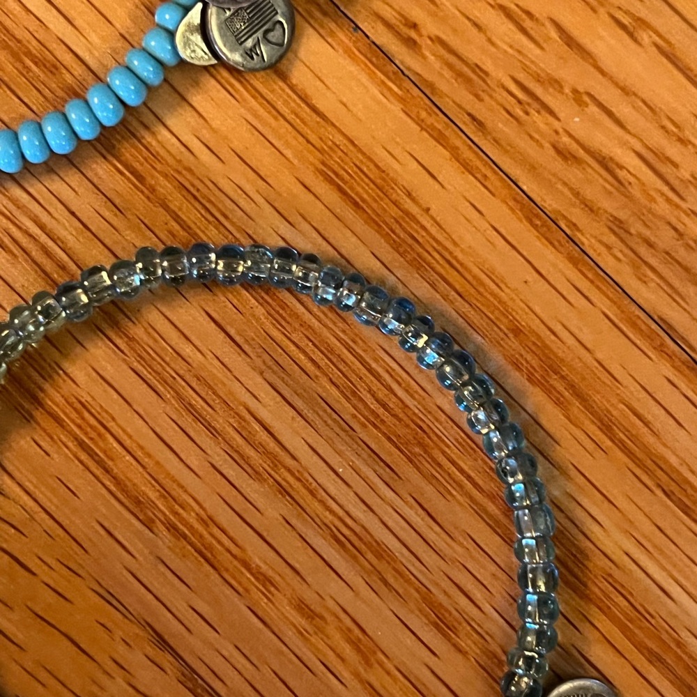 Alex and ani stackable beaded bangles - Picture 2 of 2